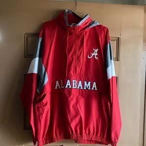 Russell Athletic Red and Gray Lightweight Jacket